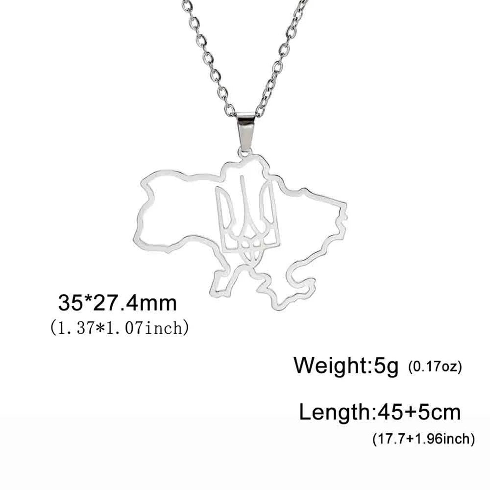 Stainless Steel Africa Map Necklaces: Choker Chain with Hollow Map Pendant - Flexi Africa - Flexi Africa offers Free Delivery Worldwide - Vibrant African traditional clothing showcasing bold prints and intricate designs