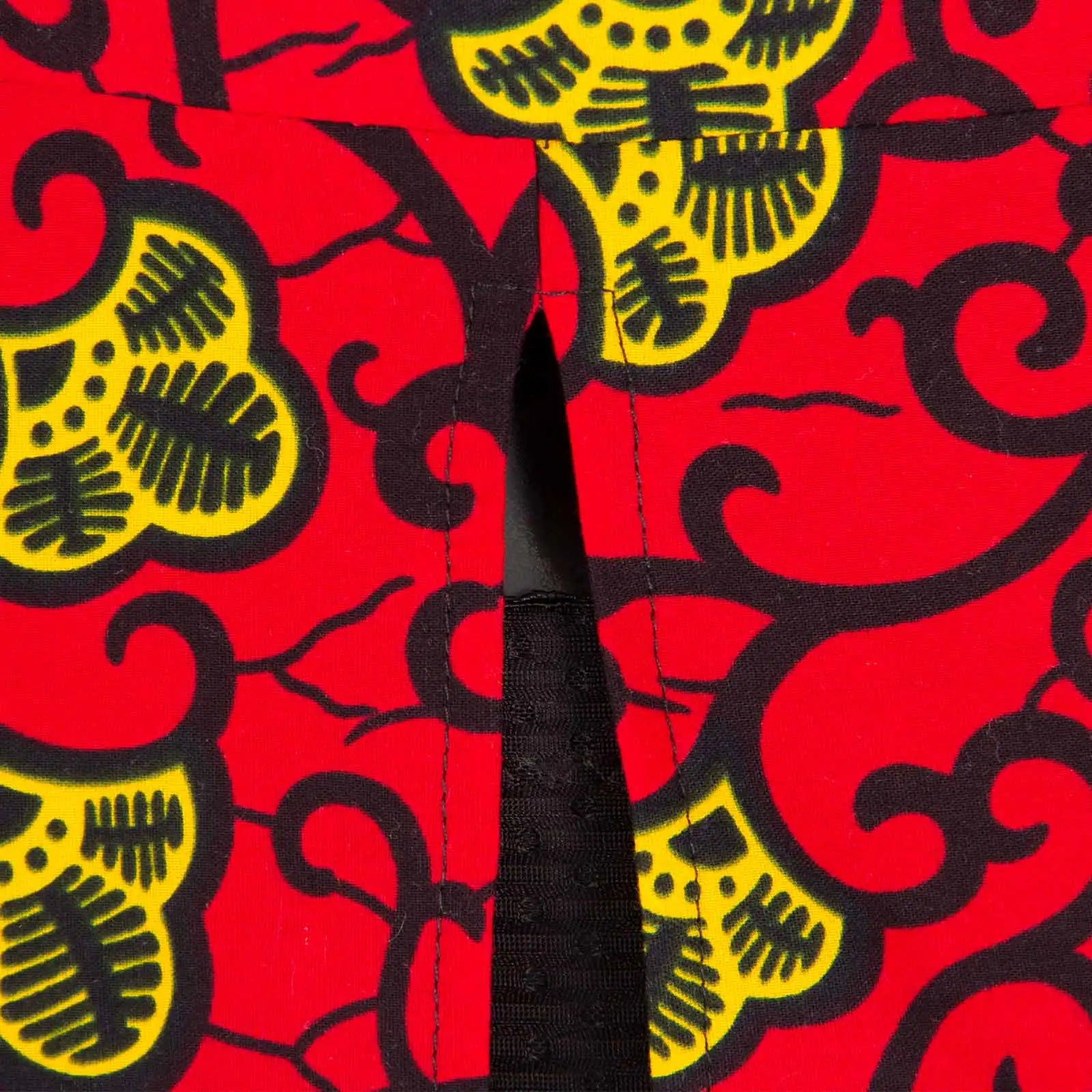 African Women's Long Trench Coat – Short Sleeve Bazin Riche Overcoat