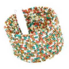 Acrylic Bead Jewelry Sets: Fashionable Necklaces and Bangles for Women - Multicolor Necklace New Jewelry Set - Flexi Africa