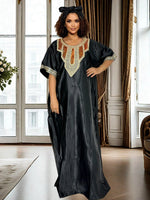 African Ankara Boubou Kaftan Dress for Women – Casual Party & Evening Robe - Free Delivery Worldwide only at Flexi Africa