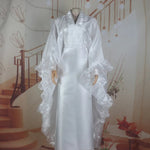 African Ankara Evening Dress for Women – Luxurious Batwing Dashiki Gown - Free Delivery Worldwide only at Flexi Africa