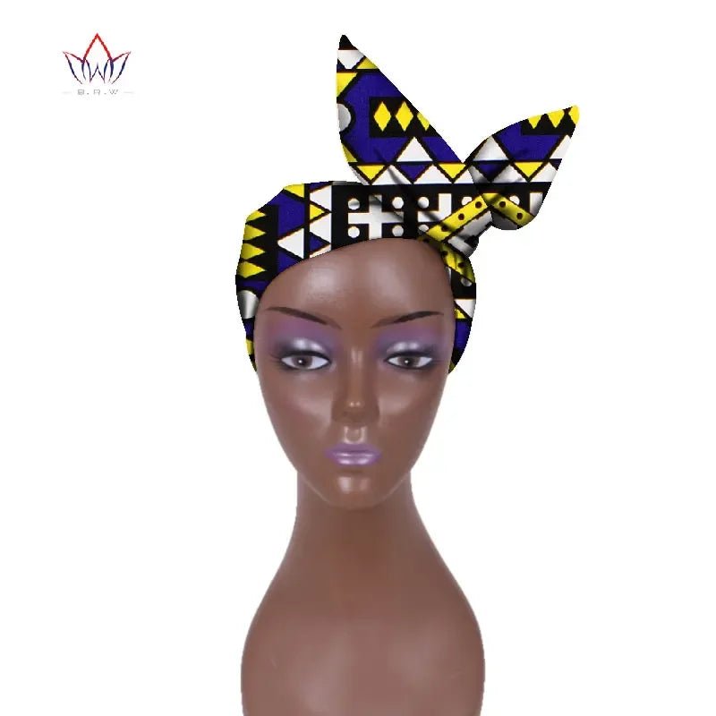 African Ankara Headband for Women – Fashion Hair Wrap & Scarf Accessory - Free Delivery Worldwide only at Flexi Africa
