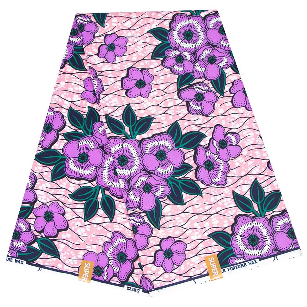 African Ankara Prints Wax Fabric Patchwork Retro Style Warp Sewing Woman Dress Craft DIY Africa Material 100% Polyester By Yard - Free Delivery Worldwide only at Flexi Africa