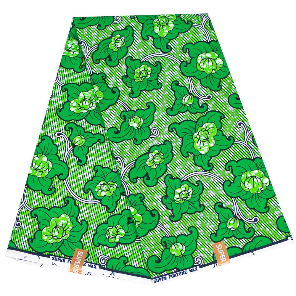 African Ankara Prints Wax Fabric Patchwork Retro Style Warp Sewing Woman Dress Craft DIY Africa Material 100% Polyester By Yard - Free Delivery Worldwide only at Flexi Africa