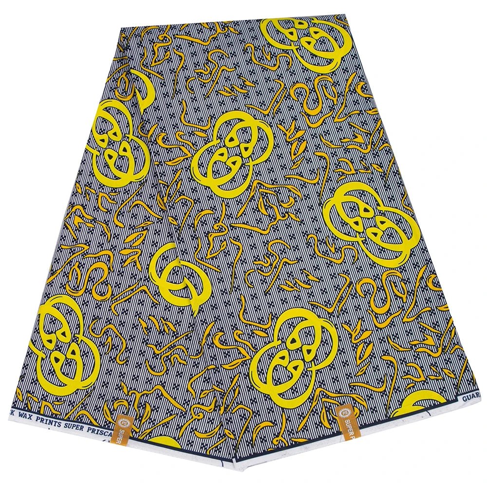 African Ankara Prints Wax Fabric Patchwork Retro Style Warp Sewing Woman Dress Craft DIY Africa Material 100% Polyester By Yard - Free Delivery Worldwide only at Flexi Africa