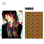 African Ankara Tassel Earrings – Handmade Boho Long Tribal Fabric Jewelry - Free Delivery Worldwide only at Flexi Africa