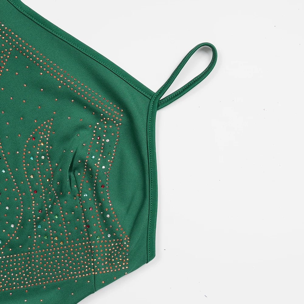 African Dashiki 2PC Set for Women – Diamond Embellished Evening Gown with Matching Coat - Free Delivery Worldwide only at Flexi Africa