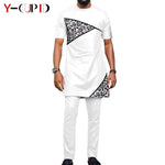 African Dashiki Bazin Riche Long Dress for Women – Slim Tassel Print Matching Couple Party Outfit - Free Delivery Worldwide only at Flexi Africa