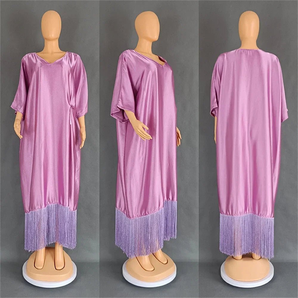 Buy African Dresses for Women Hijab Kaftan Print Loose Boubou Robe Africa Clothes Dress for only $22.76 at Flexi Africa!