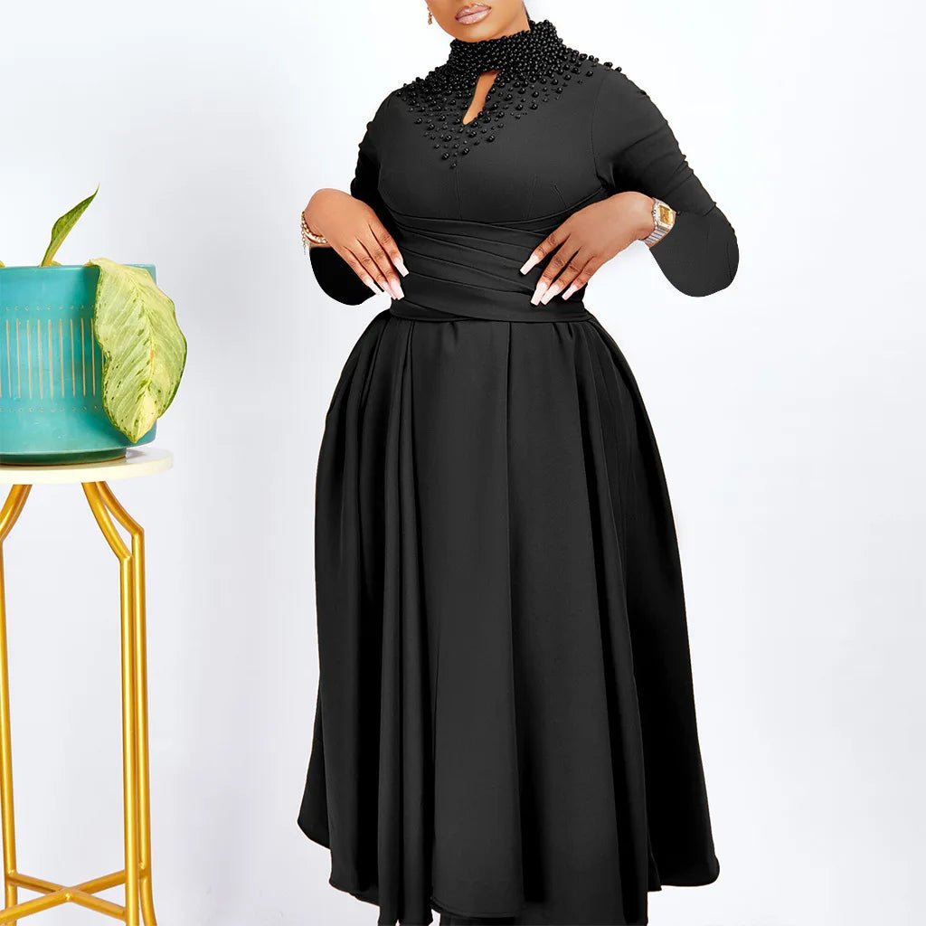 Buy African Elegant Dress for Women Evening Dresses Slim Women Long Leeve Casual Dresses for only $29.82 at Flexi Africa!