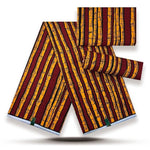 African Fabrics Wax 100% Cotton Wax Prints Good Quality Wax Loincloth For Women Dress 6 Yards