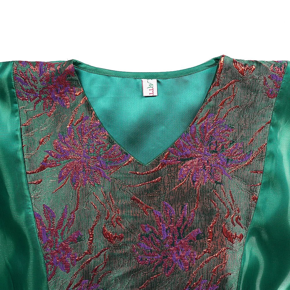 African Luxury Gown – Rich Embroidery Boubou Robe for Special Occasions - Free Delivery Worldwide only at Flexi Africa