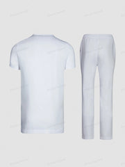 Buy African Men Short Sleeve Outfit Summer Africa Men'S T-Shirt Polo Shirts 2PC Sets for only $101.16 at Flexi Africa