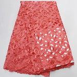 African Voile Lace Fabric – Cotton Lace for Wedding & Party Dresses - Free Delivery Worldwide only at Flexi Africa