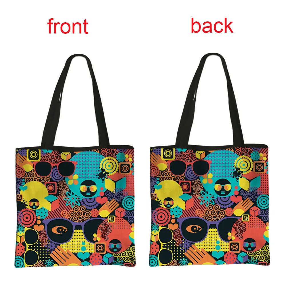 African Women's Style Handbag: Traditional Printed Top-Handle and Shoulder Tote Bags for Females - Flexi Africa - FREE POST