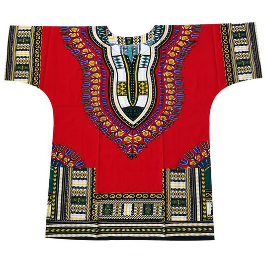 Authentic African Dashiki Printed T-Shirts for Men - Flexi Africa -Offers Free Delivery Worldwide - www.flexiafrica.com