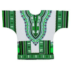 African Dashiki T-Shirt: Men's 100% Cotton Traditional Print Shirt for a Bold and Stylish Look - Free Delivery Worldwide