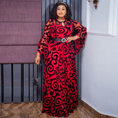 Breezy Elegance: African Chiffon Dresses - Free Delivery Worldwide only at Flexi Africa