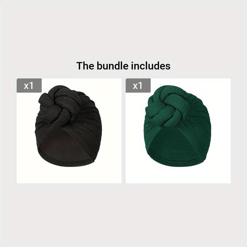 Comfortable Solid Color Headwrap – Floral Knot Women’s Turban - Free Delivery Worldwide only at Flexi Africa