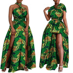 Convertible African Boho Maxi Dress – Multiway Wrap Bandage Style Party & Bridesmaid Gown - Free Delivery Worldwide only at Flexi Africa
