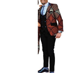 Dashiki African Men’s 3PC Suit Set – Traditional Party & Formal Clothing - Free Delivery Worldwide only at Flexi Africa