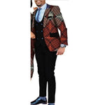 Dashiki African Men’s 3PC Suit Set – Traditional Party & Formal Clothing - Free Delivery Worldwide only at Flexi Africa