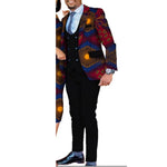 Dashiki African Men’s 3PC Suit Set – Traditional Party & Formal Clothing - Free Delivery Worldwide only at Flexi Africa