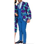 Dashiki African Men’s 3PC Suit Set – Traditional Party & Formal Clothing - Free Delivery Worldwide only at Flexi Africa