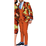 Dashiki African Men’s 3PC Suit Set – Traditional Party & Formal Clothing - Free Delivery Worldwide only at Flexi Africa