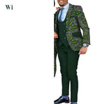 Dashiki African Men’s 3PC Suit Set – Traditional Party & Formal Clothing - Free Delivery Worldwide only at Flexi Africa