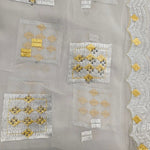 Elegant African Chiffon Hijab for Women – Embroidered Pashmina Shawl Headscarf - Free Delivery Worldwide only at Flexi Africa