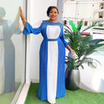 Elegant African Evening Gown for Women – Luxury Rhinestone Party Dress - Free Delivery Worldwide only at Flexi Africa