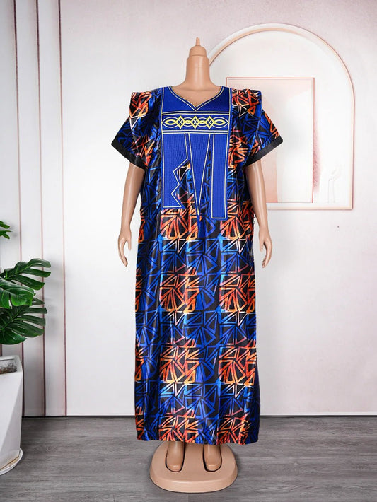 Elegant African Fashion: Women's Abayas, Boubou, and Dashiki Outfits for Evening Wear - Free Delivery Worldwide only at Flexi Africa