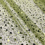 Elegant Lace Fabric – French Tulle Net with Sequins for Bridal and Special Gowns - Free Worldwide only at Flexi Africa