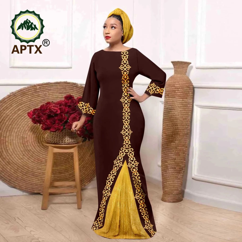 Elegant Muslim Abaya Dress – Embroidered Long Robe with Tassels for Women - Free Delivery Worldwide only at Flexi Africa