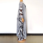 Elegant Nigerian Abaya Dress for Women – Leopard & Geometric Dashiki Style African Loose Fit Fashion - Free Delivery Worldwide only at Flexi Africa