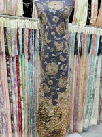 Flower Fabric Nigerian African Fabric for Couture Sewing – Wedding, Evening & Prom Dress - Free Delivery Worldwide