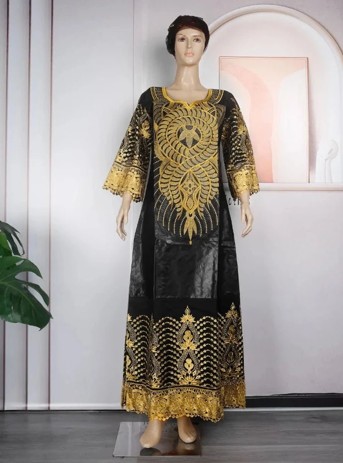 Buy African Dresses For Women Fashion Ankara Dashiki Kaftan Dress Wedding Rich for only $33.99 at Flexi Africa!