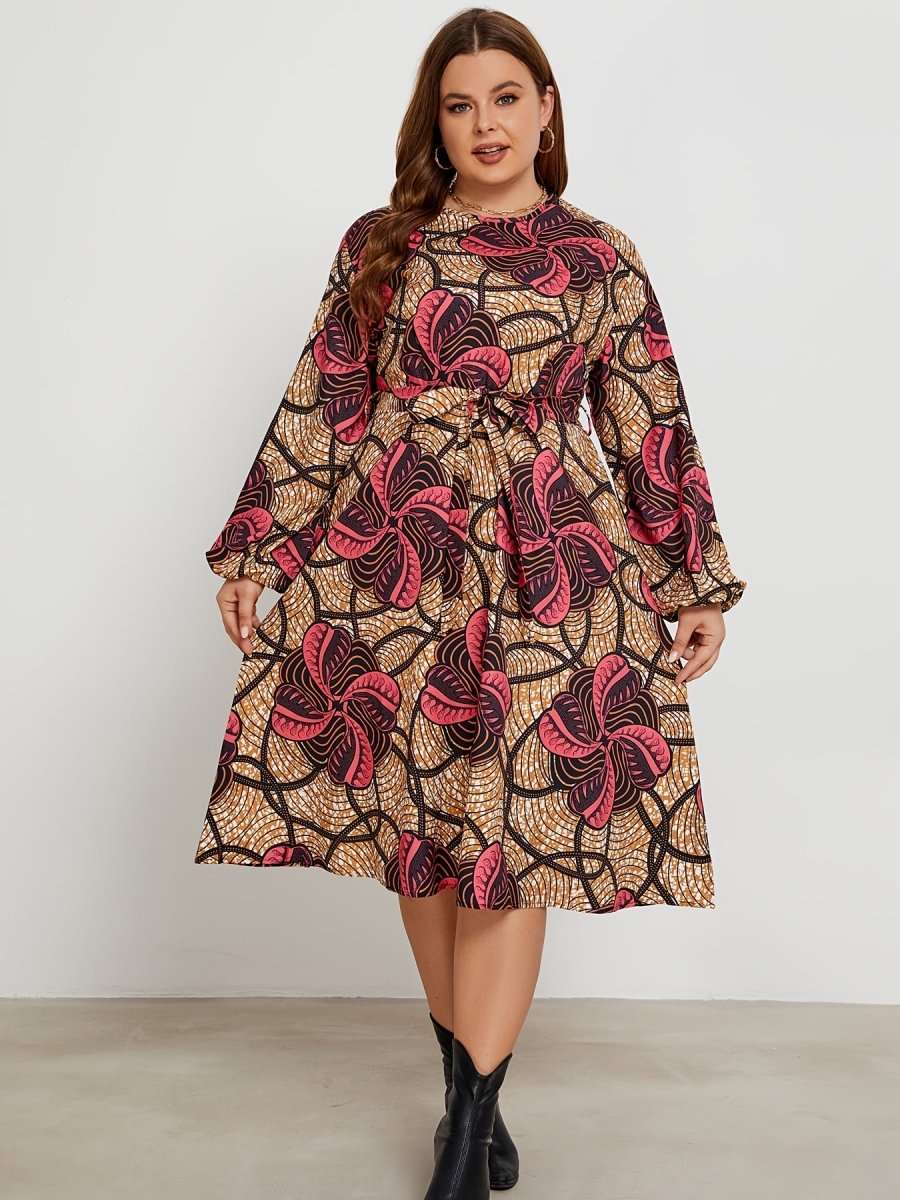 Large Size Dress - Free Delivery Worldwide only at Flexi Africa