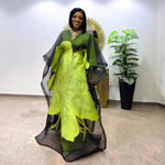 Luxury African Embroidered 2PC Outfit for Women – Elegant Party & Event Wear - Free Delivery Worldwide only at Flexi Africa