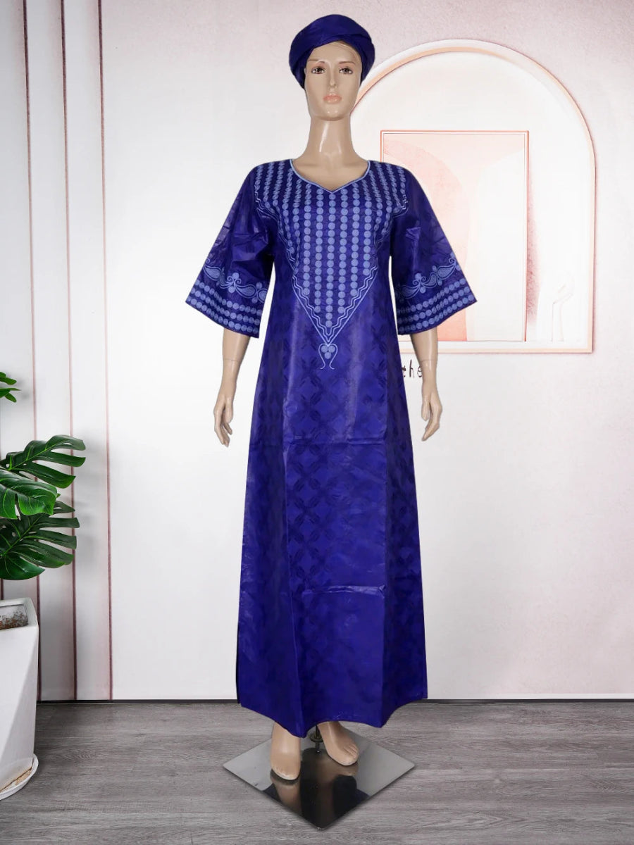 Plus-Size African Dresses for Women: Dashiki, Embroidered Robes, Bazin Designs & Wedding Party