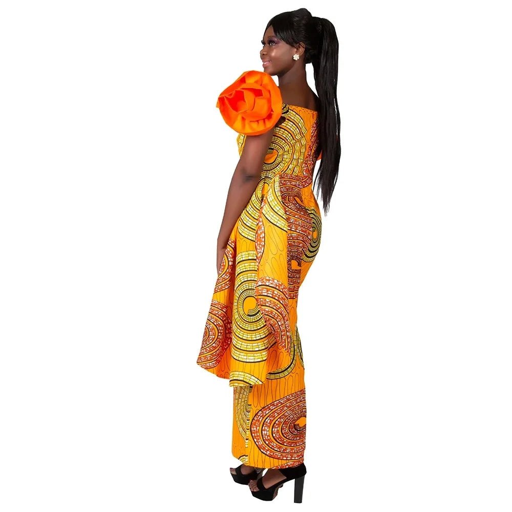 Sale!!! Summer dresses for women Elegant 2023 African dress woman novelty Floor - length Long Evening Party Wedding Clothing - Free Delivery Worldwide only at Flexi Africa