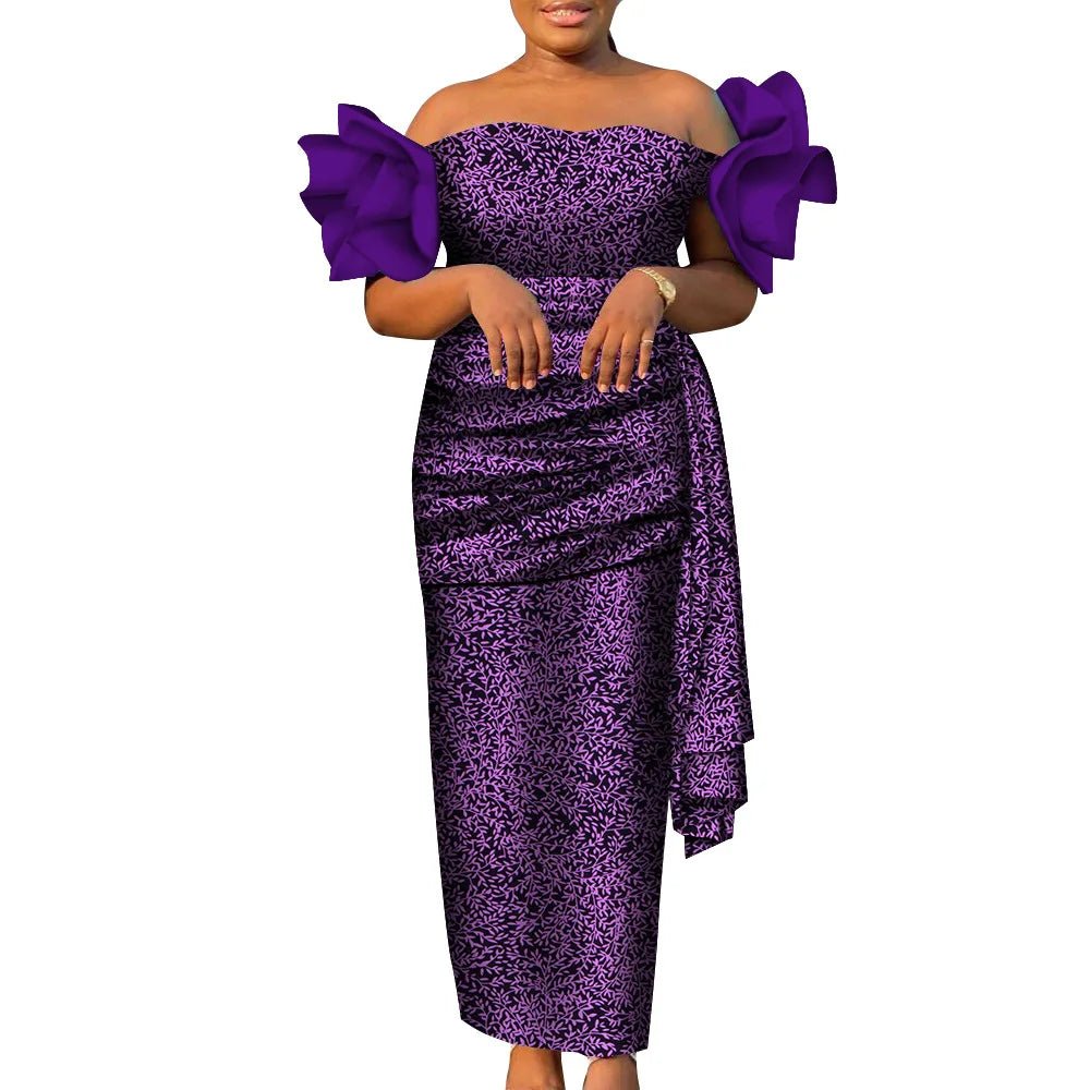 Sale!!! Summer dresses for women Elegant 2023 African dress woman novelty Floor - length Long Evening Party Wedding Clothing - Free Delivery Worldwide only at Flexi Africa