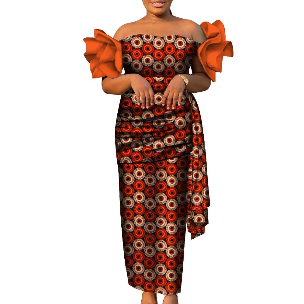Sale!!! Summer dresses for women Elegant 2023 African dress woman novelty Floor - length Long Evening Party Wedding Clothing - Free Delivery Worldwide only at Flexi Africa