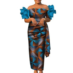 Sale!!! Summer dresses for women Elegant 2023 African dress woman novelty Floor - length Long Evening Party Wedding Clothing - Free Delivery Worldwide only at Flexi Africa