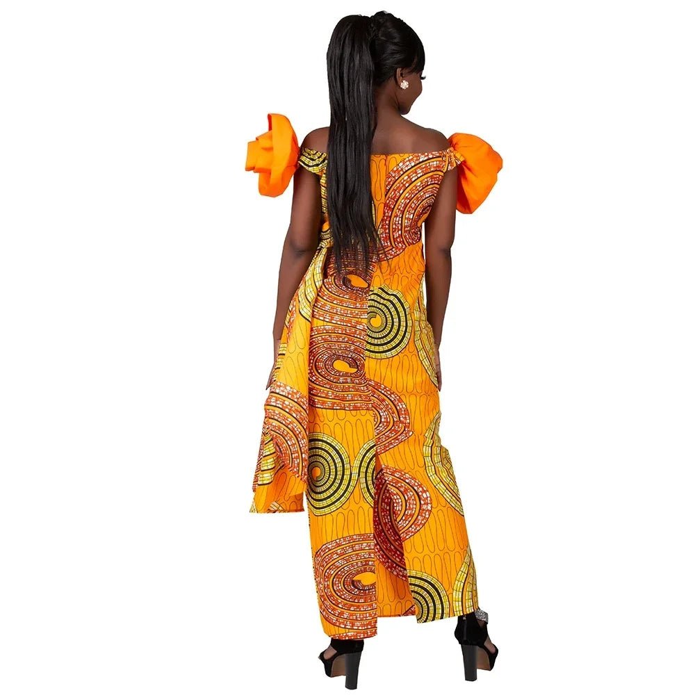 Sale!!! Summer dresses for women Elegant 2023 African dress woman novelty Floor - length Long Evening Party Wedding Clothing - Free Delivery Worldwide only at Flexi Africa