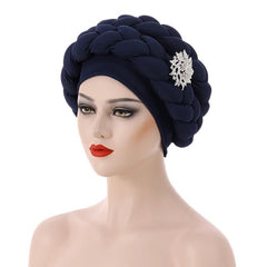 Stylish Auto Gele Bonnet Hat: Elevate Your Look with Nigerian Headwear for Women - Flexi Africa - FREE INTERNATIONAL POST