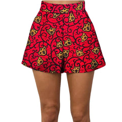 Summer Vibes: African Print Pattern Beach Shorts for Women, 100% Cotton - Flexi Africa - Free Delivery www.flexiafrica.com