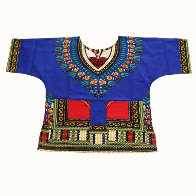 Unisex Stylish and Comfortable Dashiki Dress - Traditional African Clothing Children in Soft Cotton Fabric - Free Delivery