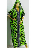Women’s African Dashiki Abaya – Ankara Maxi Dress with Elegant Flow - Free Delivery Worldwide only at Flexi Africa